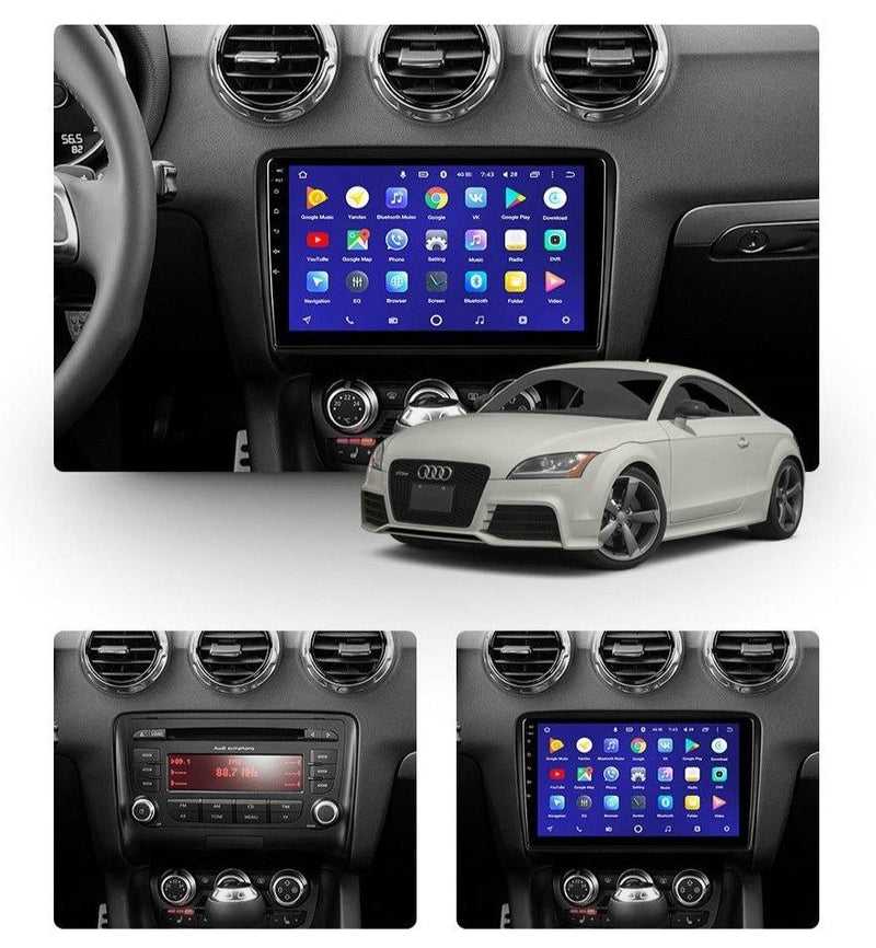 For 2006 2007 2008-2013 Audi TT Radio 9 inch Android 13.0 HD