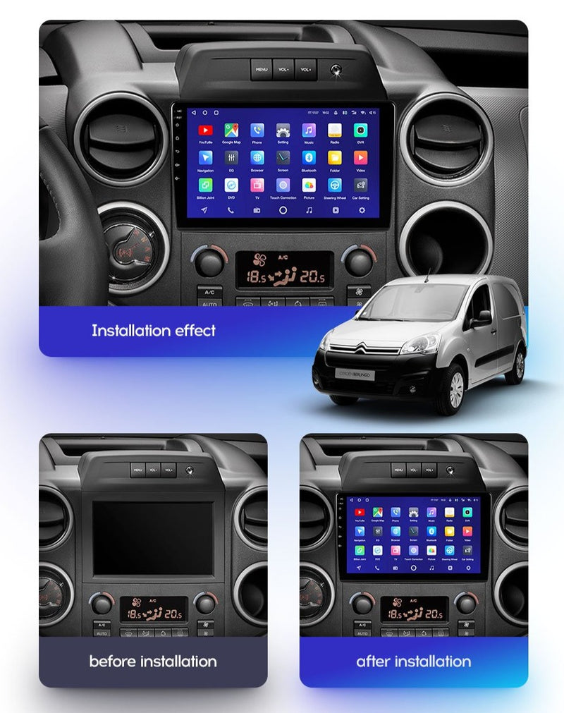 Autoradio per CITROEN BERLINGO B9 [2008 - 2019] - Sistema auto Intelli –  Ferraro Store