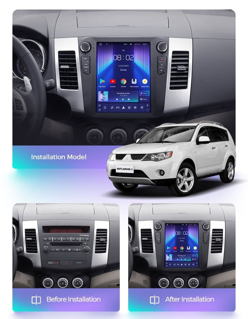 7-Inch Mitsubishi Outlander Android Auto Touchscreen Infotainment  Multimedia System with GPS Navigation Autoradio Bluetooth 4G SIM DSP Carplay  - China Car Audio, GPS Navigation System
